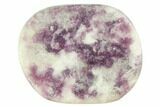 1.8" Polished Lepidolite Flat Pocket Stones  - Photo 2